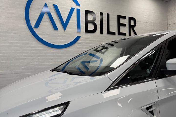 Hvid Ford S-MAX fra 2018
