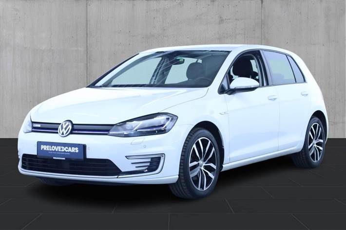 Hvid VW e-Golf VII fra 2019
