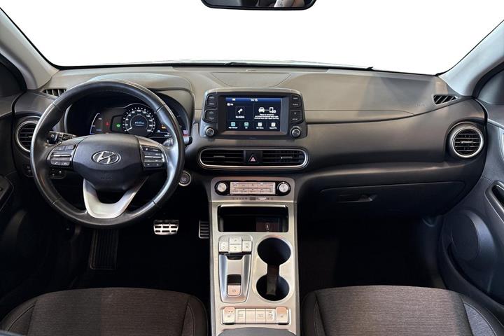 Hvid Hyundai Kona fra 2020