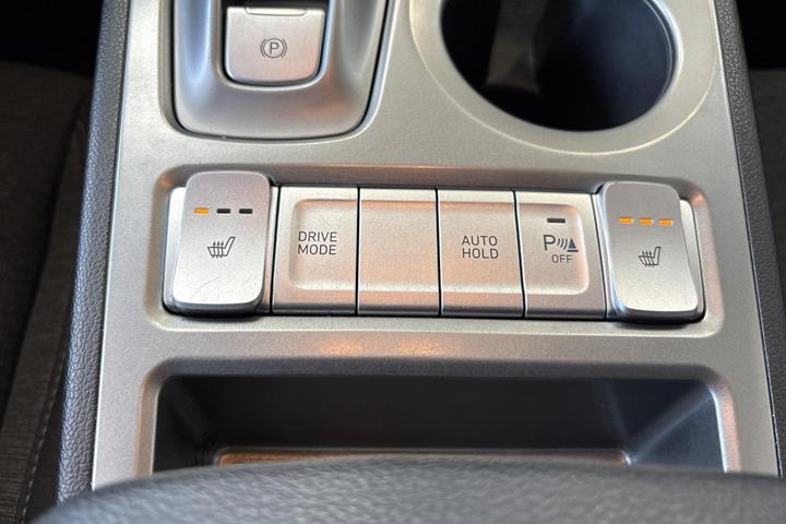 Hvid Hyundai Kona fra 2020