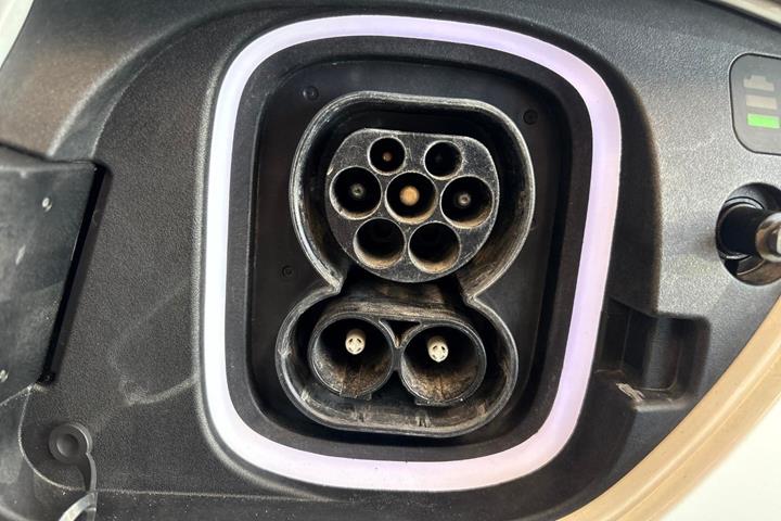 Hvid Hyundai Kona fra 2020
