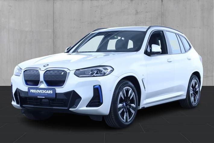 Hvid BMW iX3 fra 2022