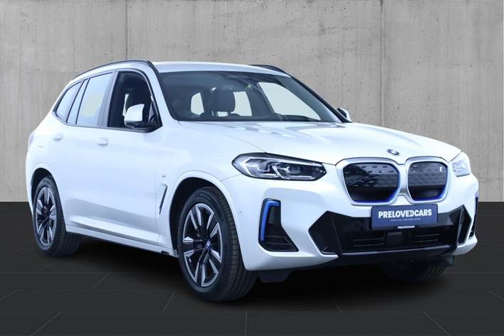 Hvid BMW iX3 fra 2022