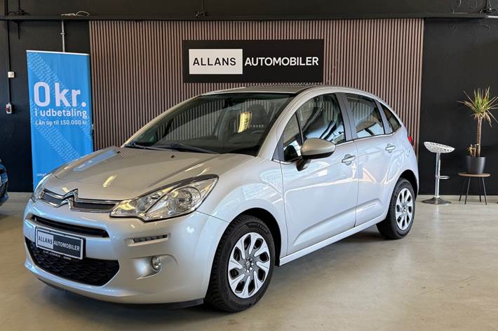 Grå Citroën C3 fra 2016