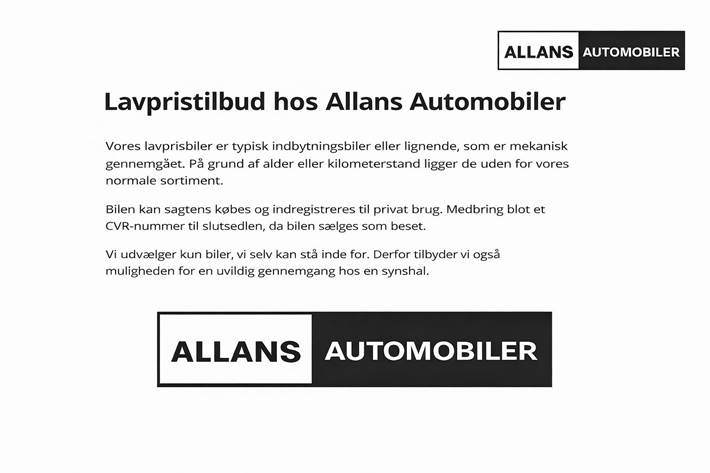 Grå Toyota Yaris fra 2011