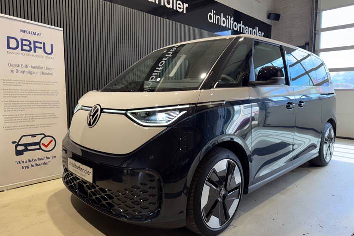 Blå VW ID.Buzz fra 2023