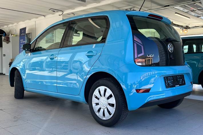 Blå VW UP! fra 2018