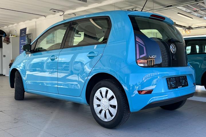 Blå VW UP! fra 2018