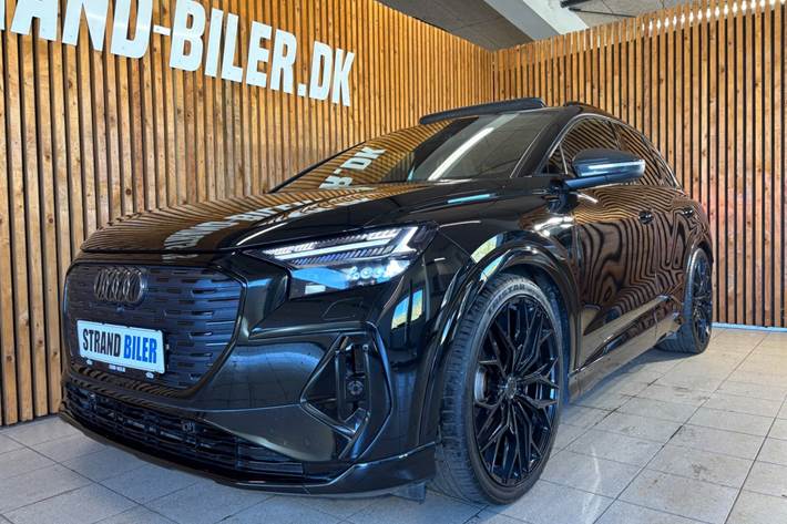 Sort Audi Q4 e-tron fra 2022