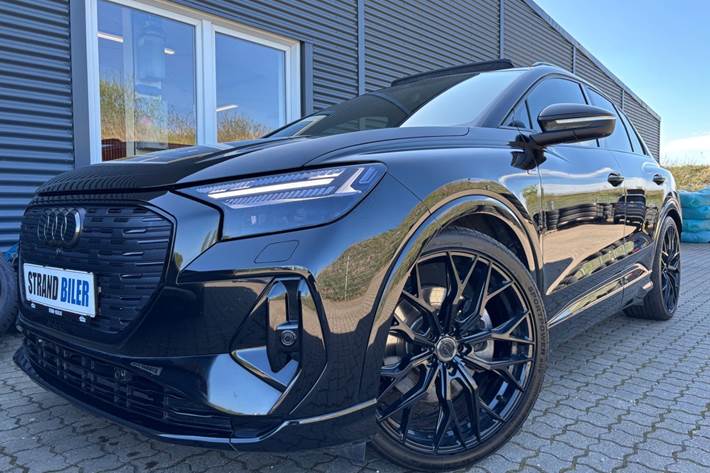 Sort Audi Q4 e-tron fra 2022