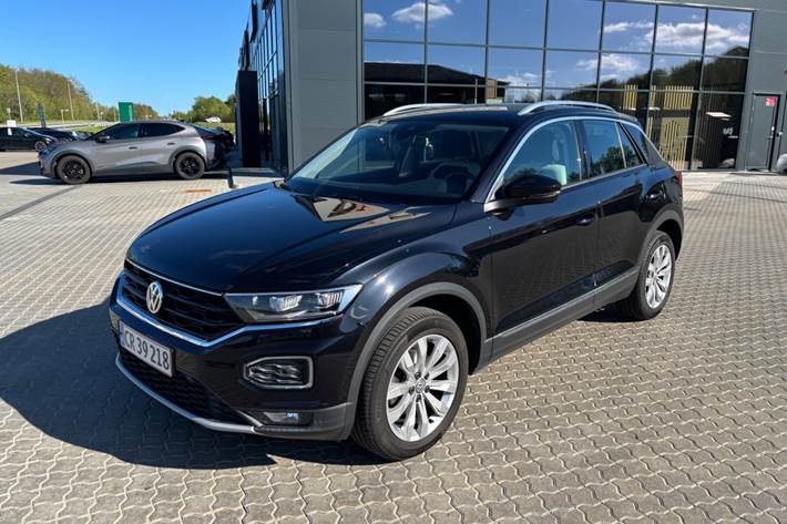 Sort VW T-Roc fra 2020