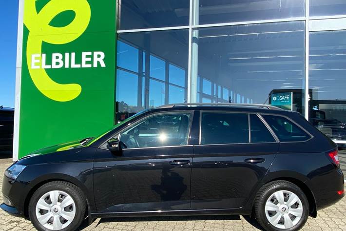 Sort Skoda Fabia fra 2022