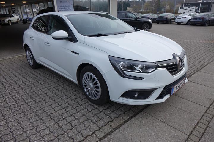 Hvid Renault Megane IV fra 2017