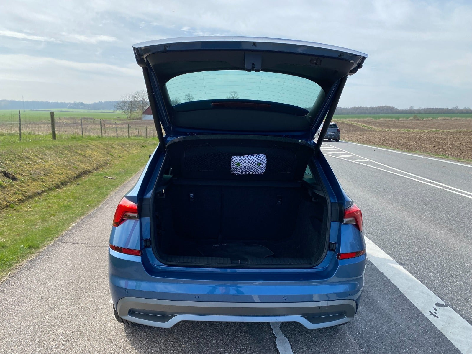 Blå Skoda Kamiq fra 2020