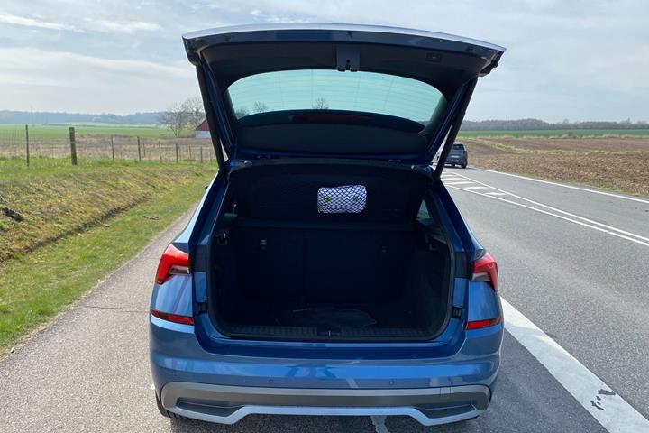 Blå Skoda Kamiq fra 2020