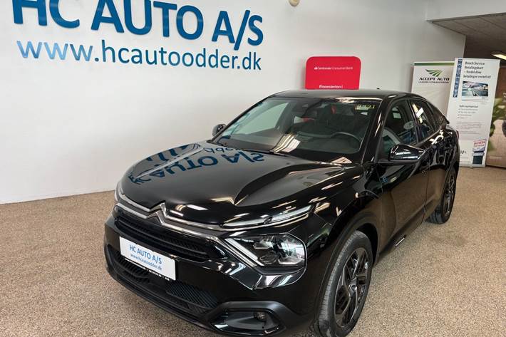 Sort Citroën ë-C4 fra 2024 set udefra