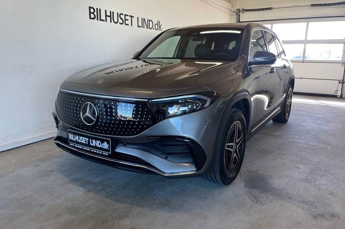 Grå Mercedes EQB250+ fra 2024
