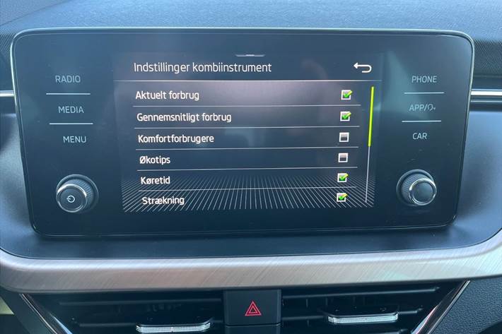 Hvid Skoda Kamiq fra 2020
