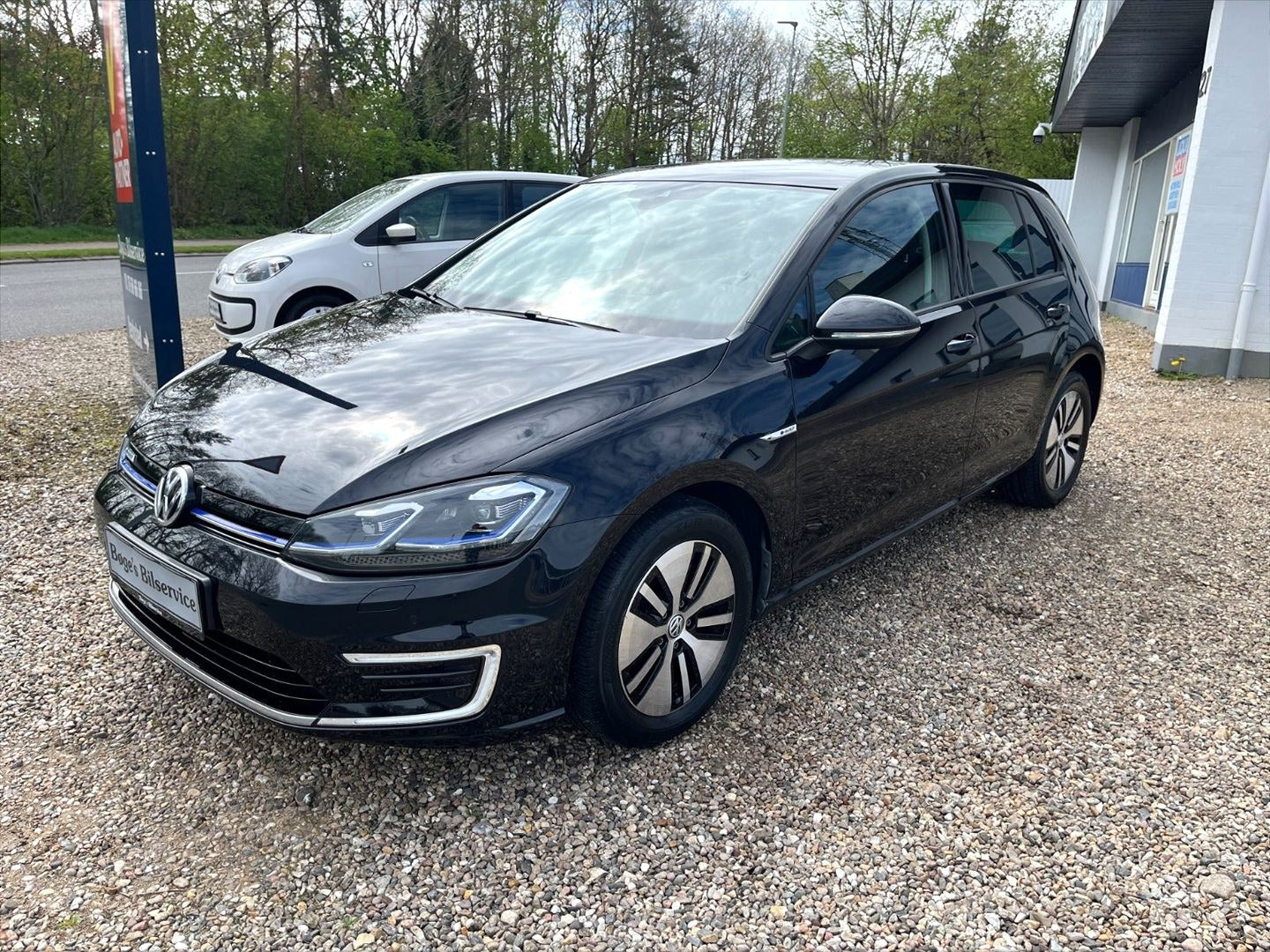 Sort VW e-Golf VII fra 2018