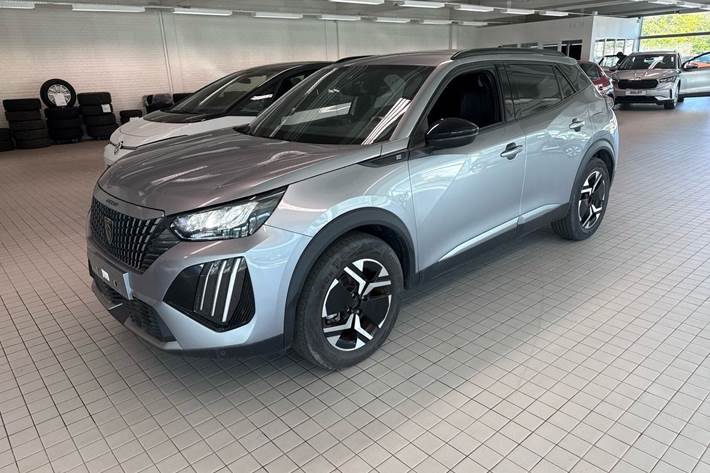 Grå Peugeot e-2008 fra 2025