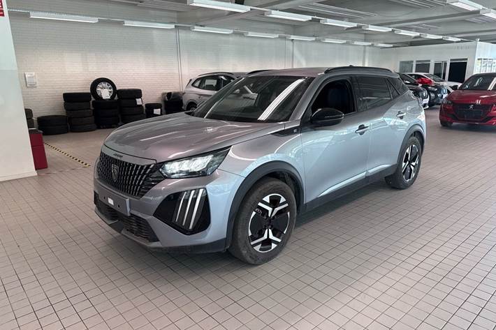 Grå Peugeot e-2008 fra 2025
