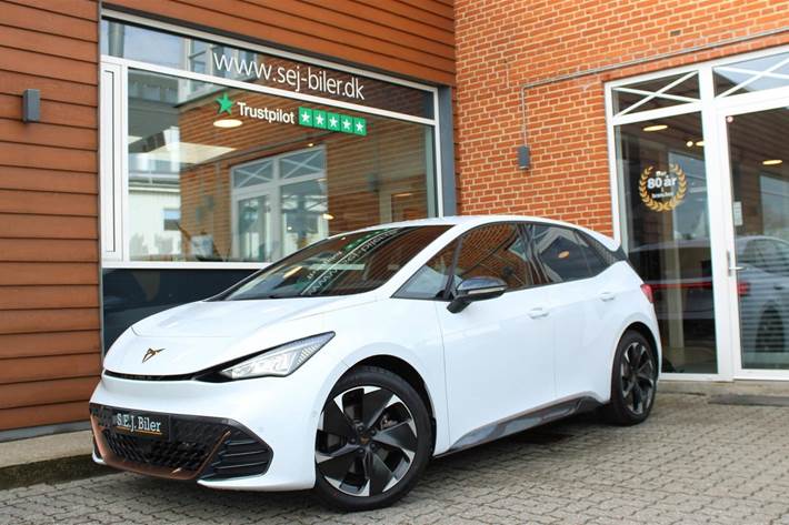 Hvid Cupra Born fra 2024