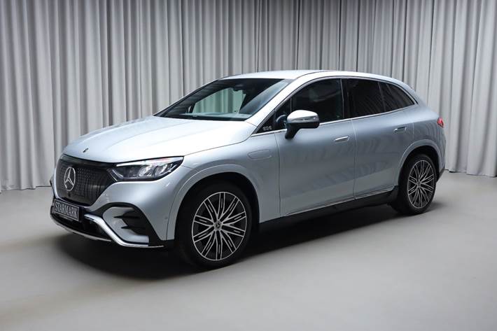 Sølv Mercedes EQE350 SUV fra 2025