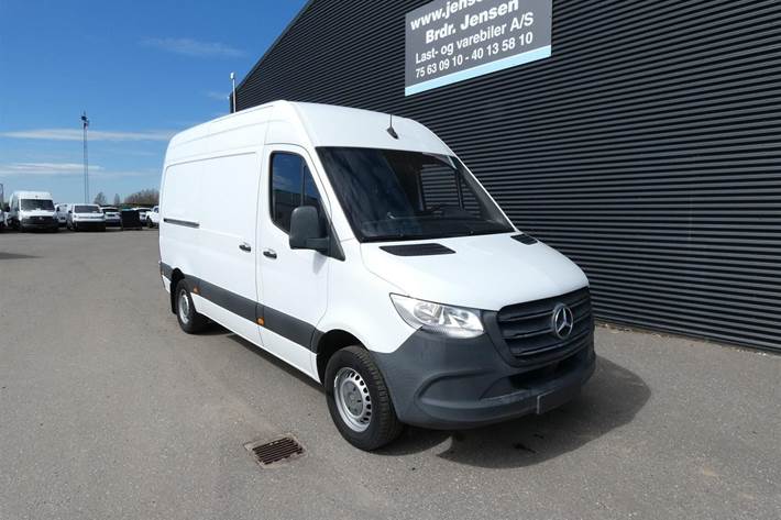 Hvid Mercedes Sprinter 316 fra 2019