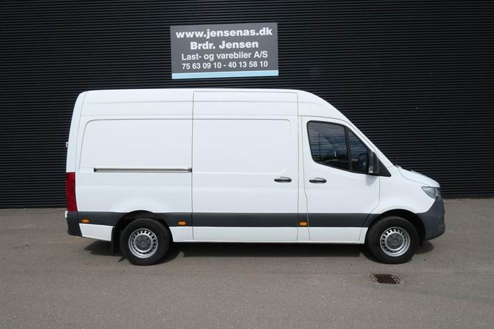 Hvid Mercedes Sprinter 316 fra 2019