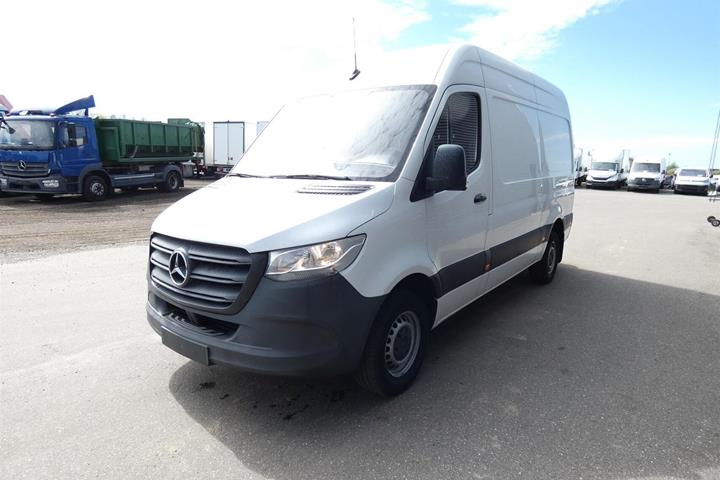 Hvid Mercedes Sprinter 316 fra 2019