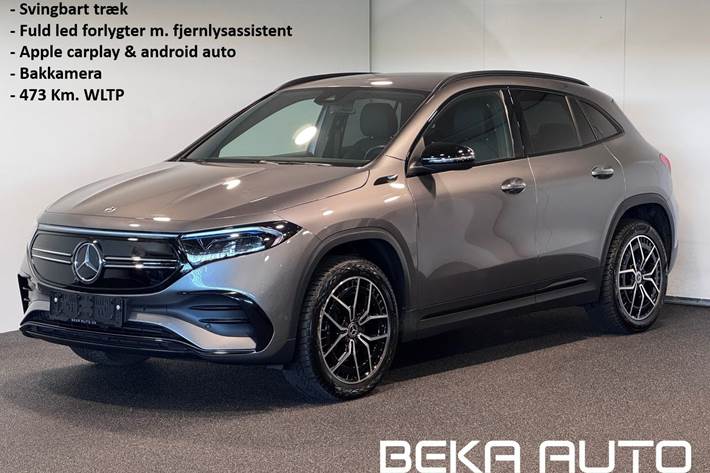 Grå Mercedes EQA250 fra 2022
