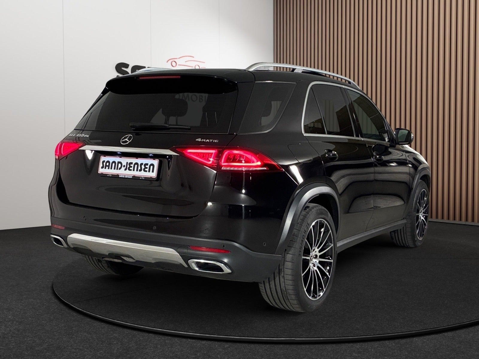 Sort Mercedes GLE350 de fra 2022