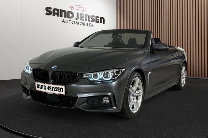 Grå BMW 440i fra 2020