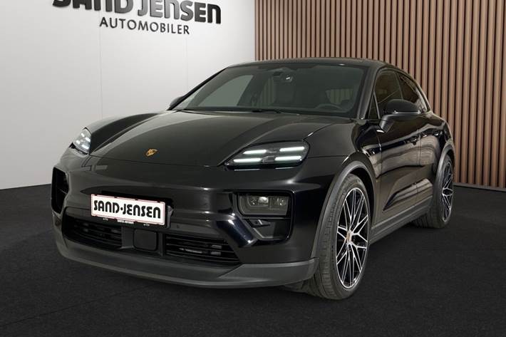 Sort Porsche Macan 4S fra 2025