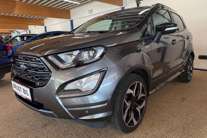 Grå Ford EcoSport fra 2019