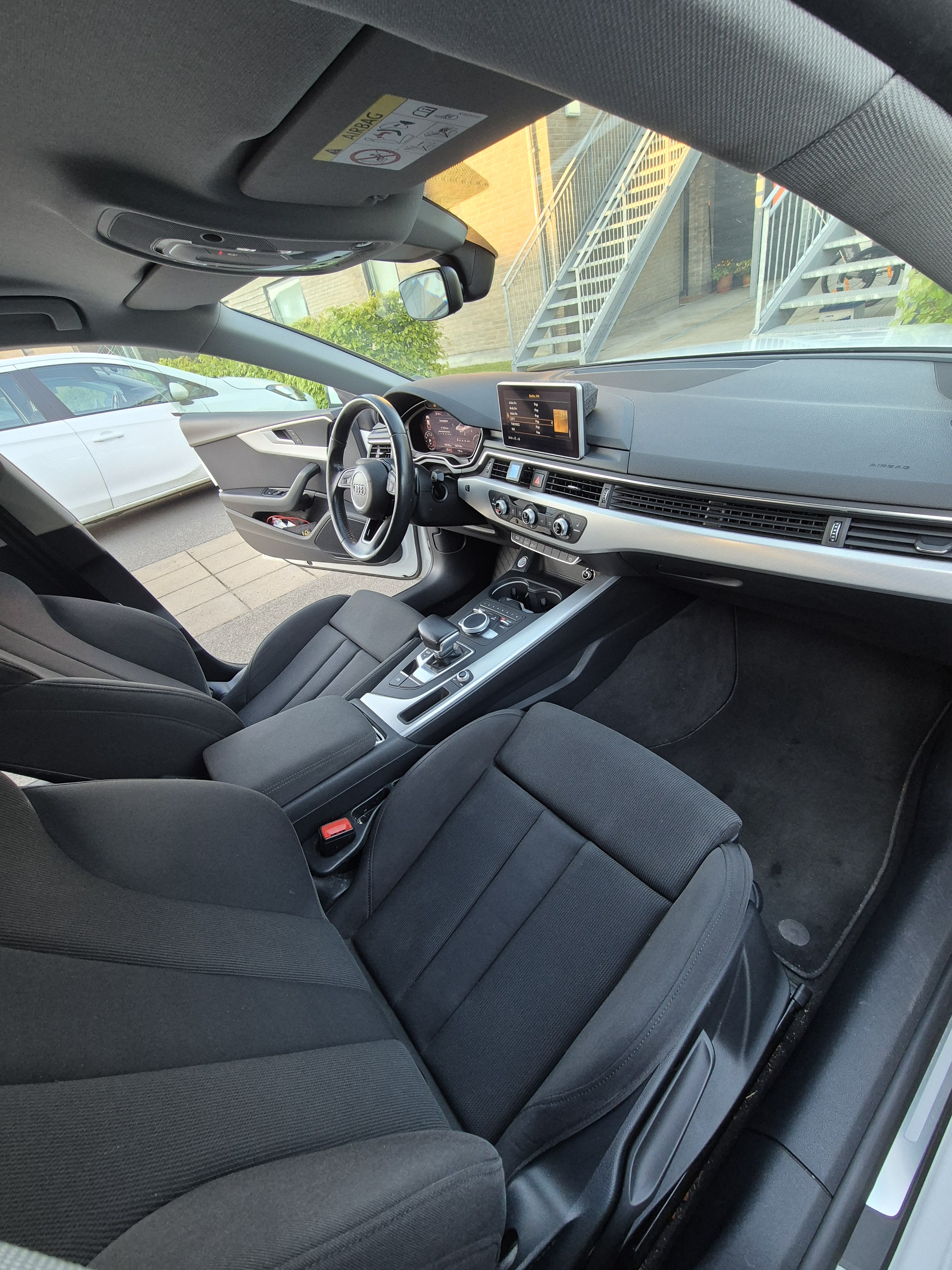 Hvid Audi A5 Sportback fra 2017