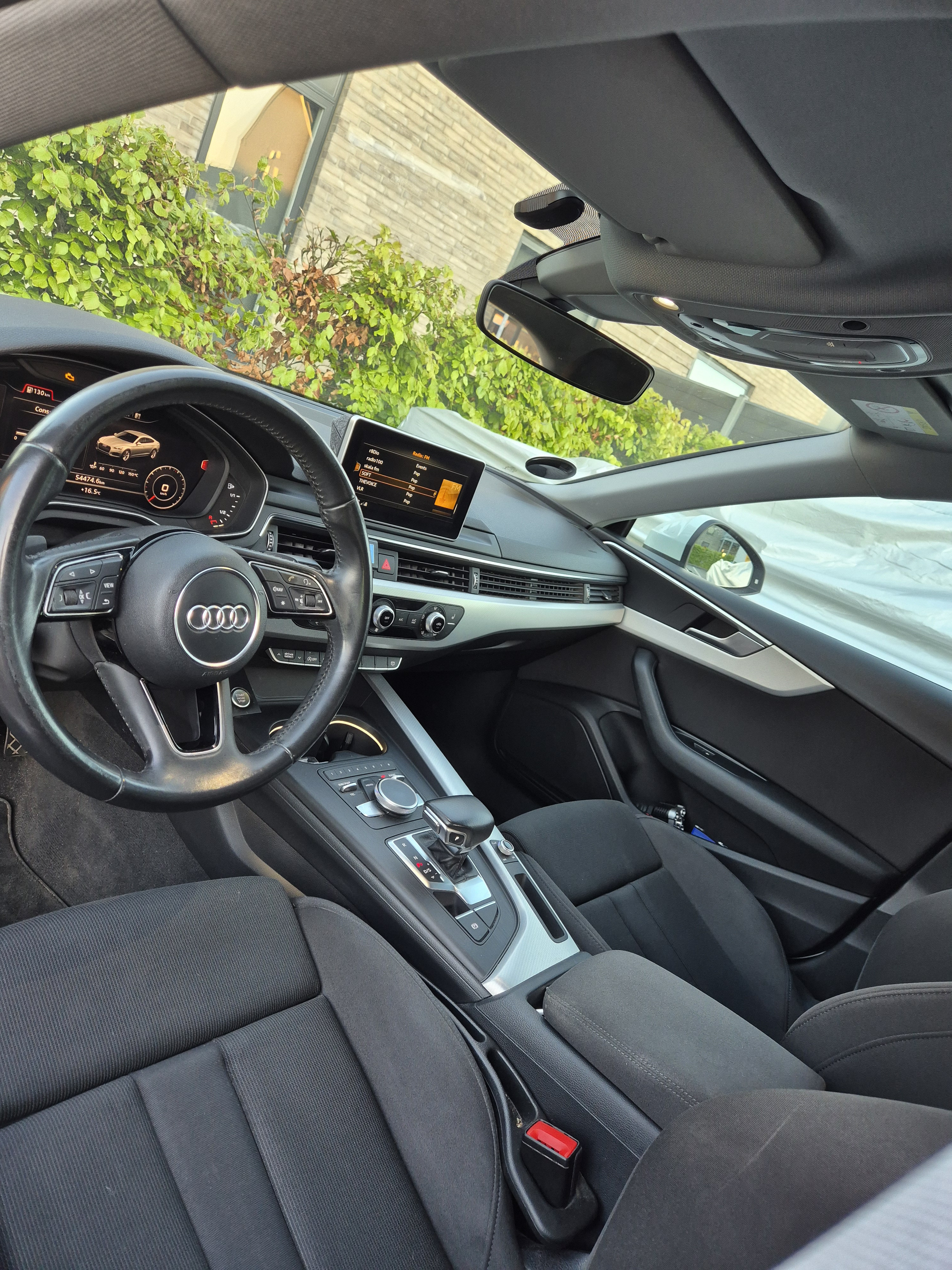 Hvid Audi A5 Sportback fra 2017