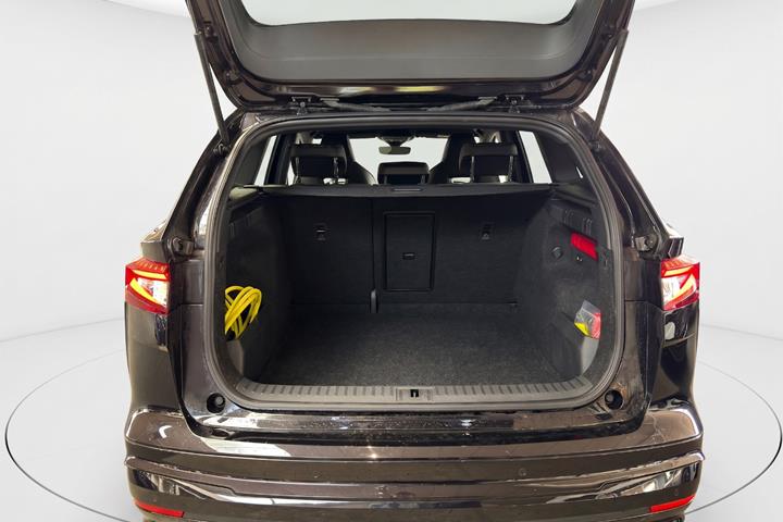 Sort Skoda Enyaq fra 2023