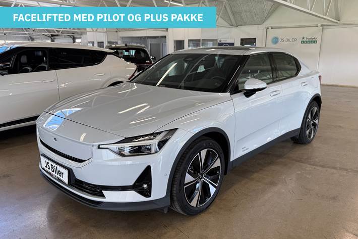 Hvid Polestar 2 fra 2024