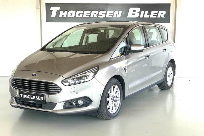 Orange Ford S-MAX fra 2018
