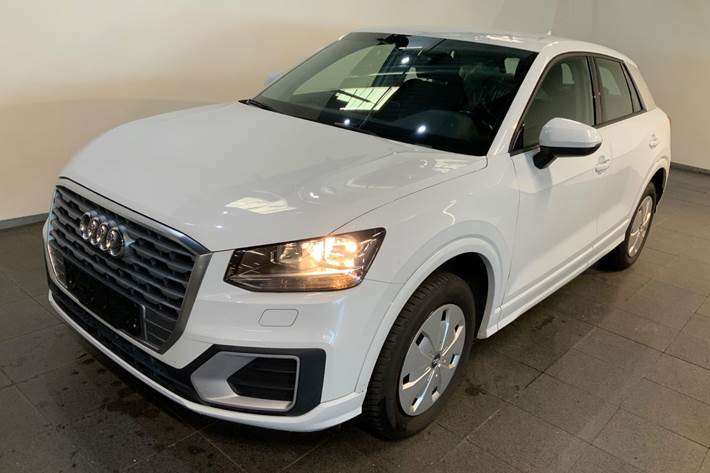 Hvid Audi Q2 fra 2017