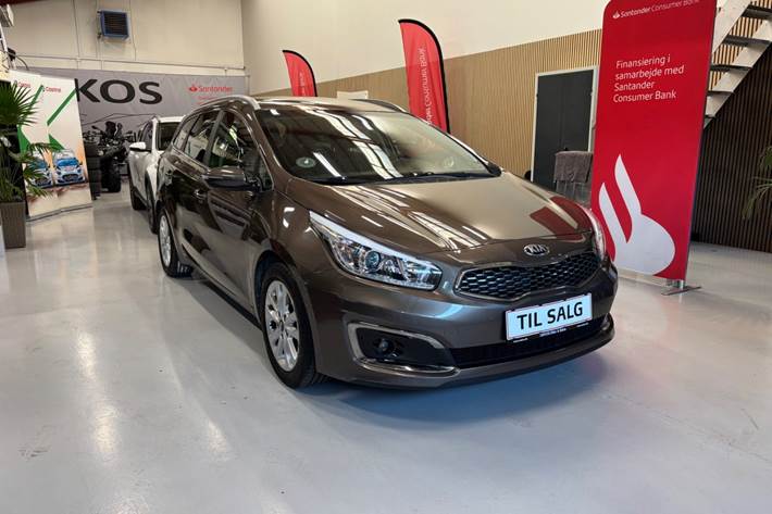 Brun Kia Ceed fra 2016