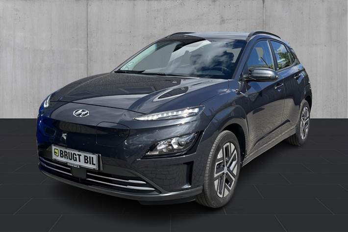 Grå Hyundai Kona fra 2021