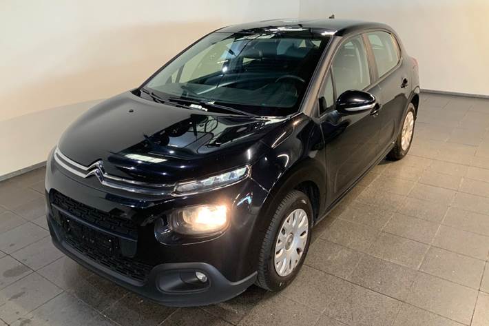 Sort Citroën C3 fra 2018 set udefra