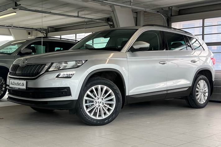 Sølv Skoda Kodiaq fra 2019