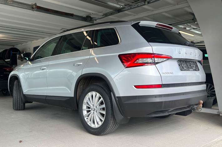 Sølv Skoda Kodiaq fra 2019