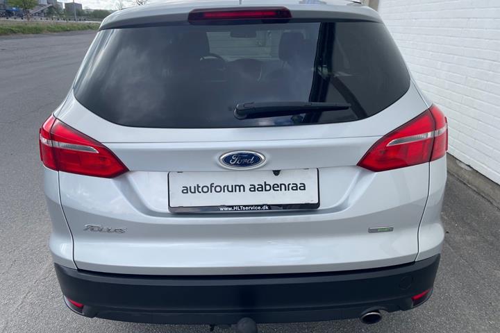 Sølv Ford Focus fra 2016
