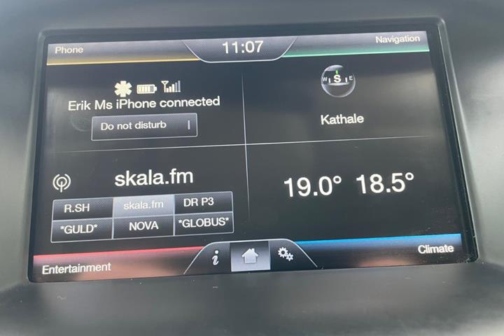 Sølv Ford Focus fra 2016