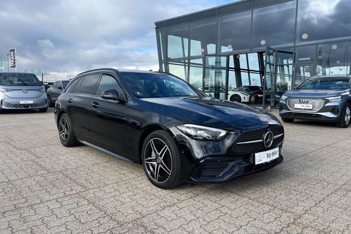 Sort Mercedes C300 e fra 2022