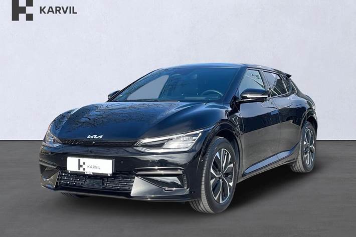 Sort Kia EV6 fra 2025 set udefra